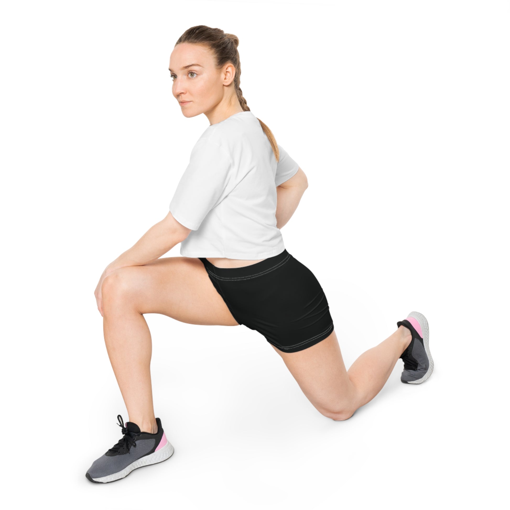 Stylish Women's Athletic Shorts, Activewear, Sports Shorts, Summer Essentials, Fitness Apparel, Workout Gear, Training Wear