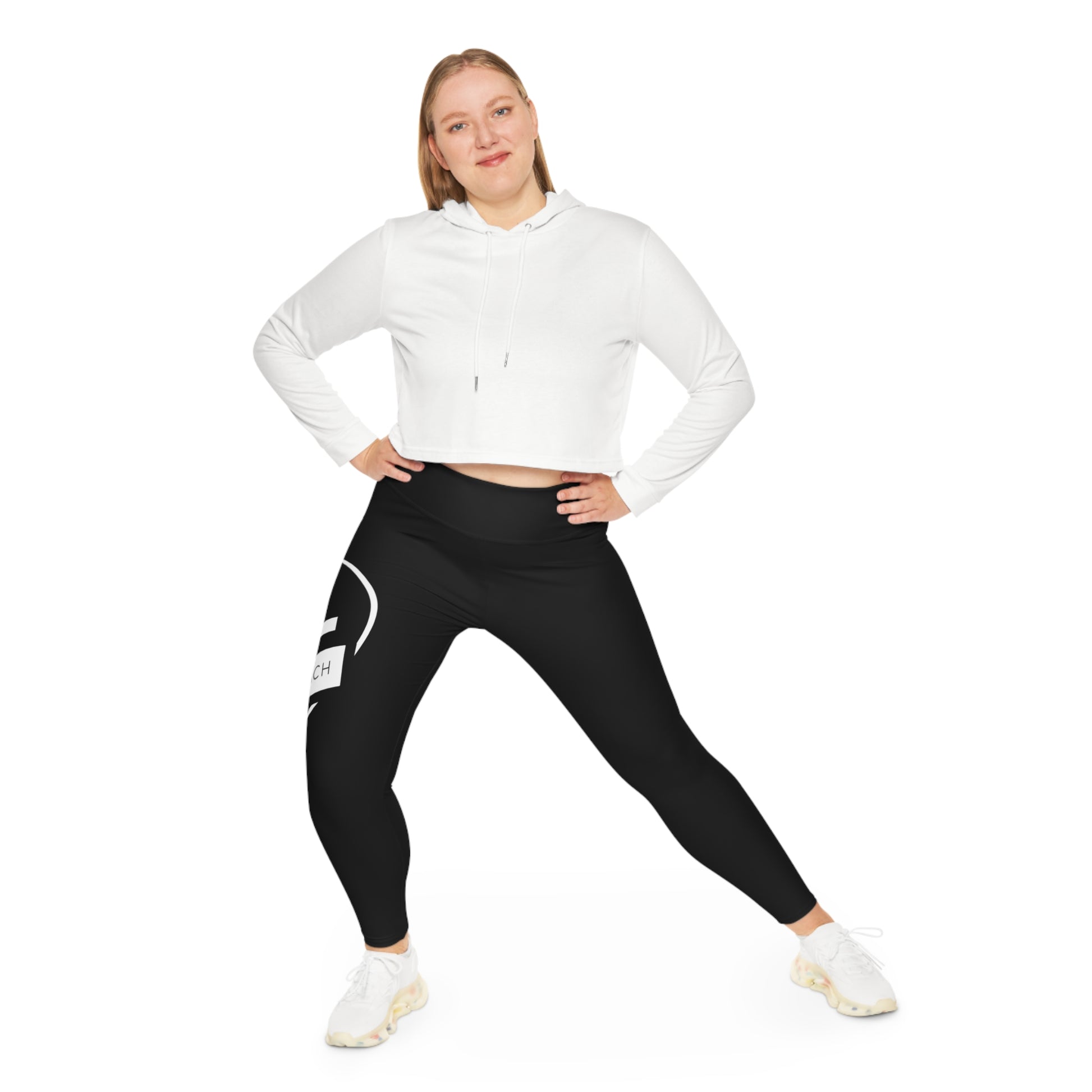 Comfortable Plus Size Leggings for Active Lifestyles, Fitness Wear, Yoga Pants, Athleisure, Workout Leggings, Black Leggings