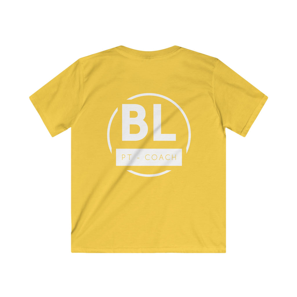 Youth Fitness Tee, Kids Gym Shirt, Sports T-Shirt, Personalized Coach Apparel, Workout Clothing, Exercise Gear
