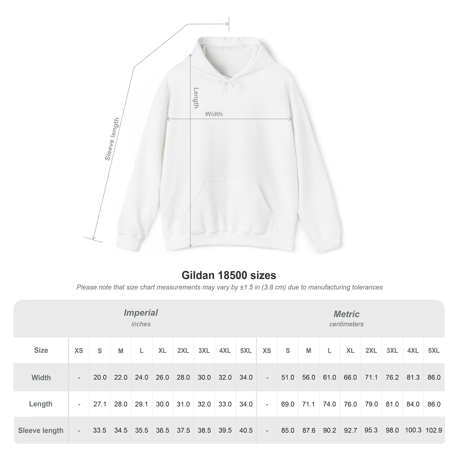 White Cozy Hoodie — Blank Classic Heavy-Blend Pullover